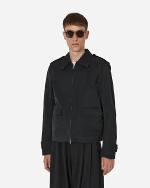 Nylonjacke Schwarz