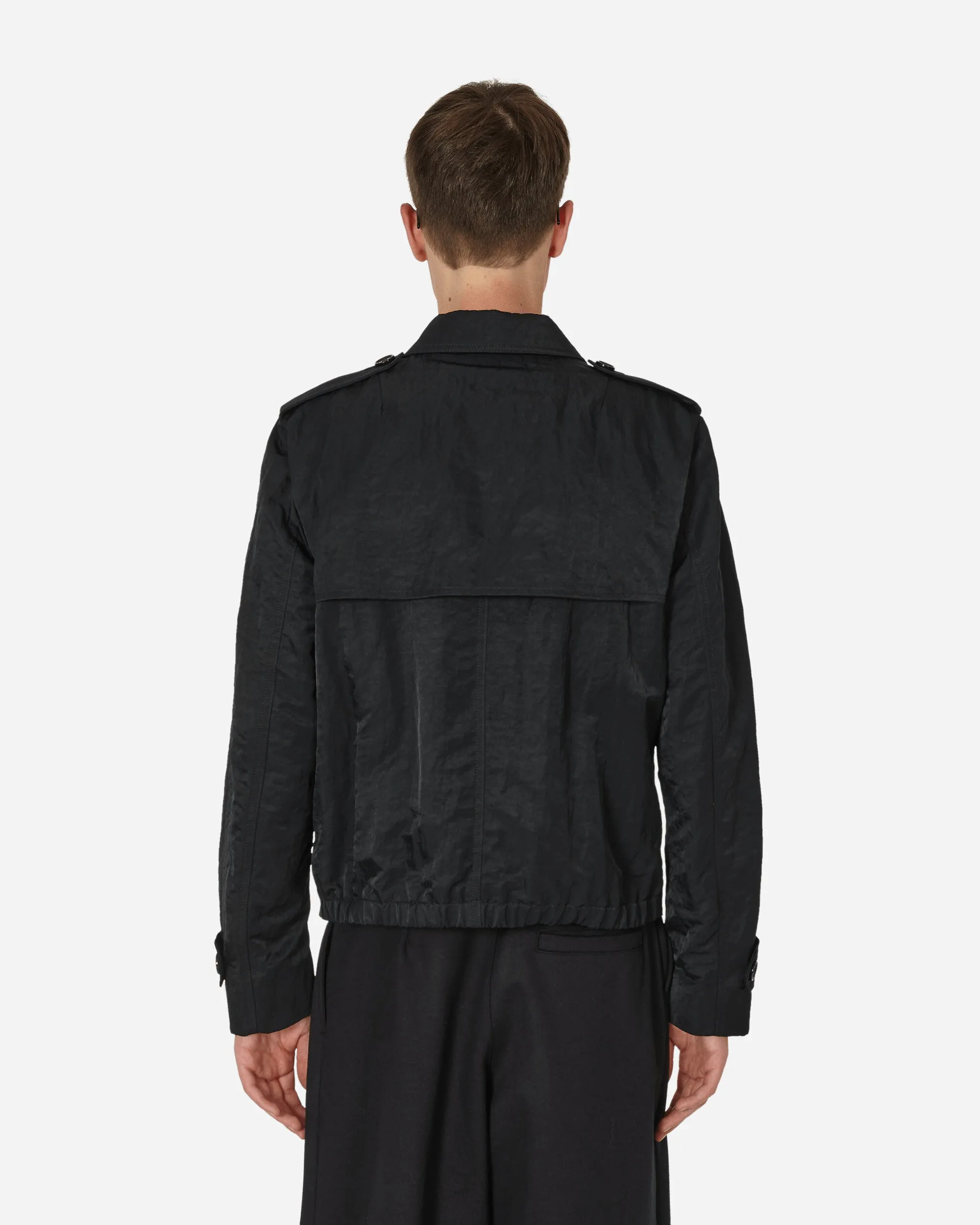 Nylonjacke Schwarz