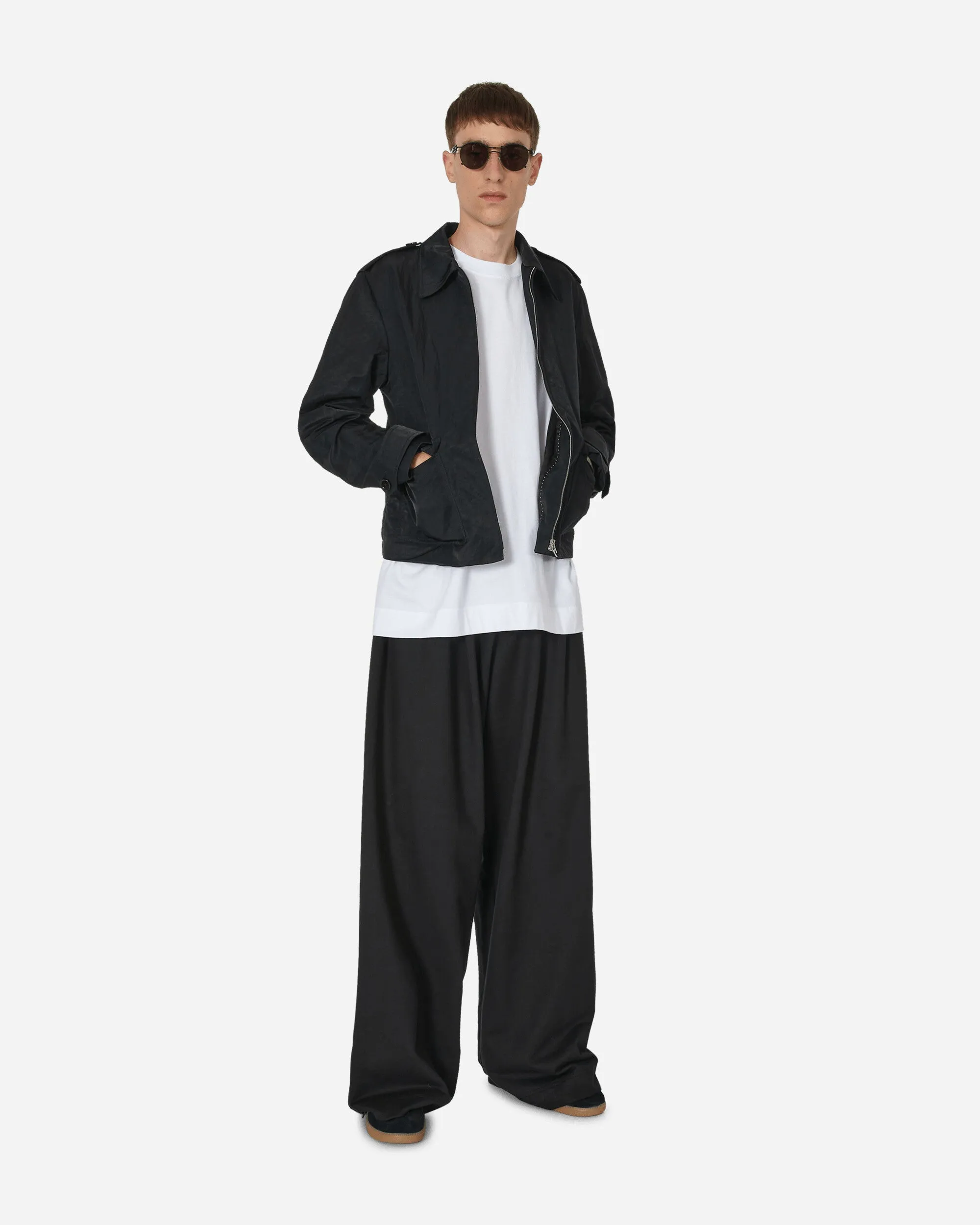 Nylonjacke Schwarz