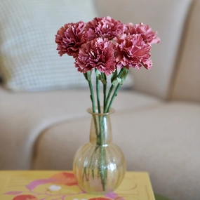 Oeillet en papier terracotta,mother's day bouquet