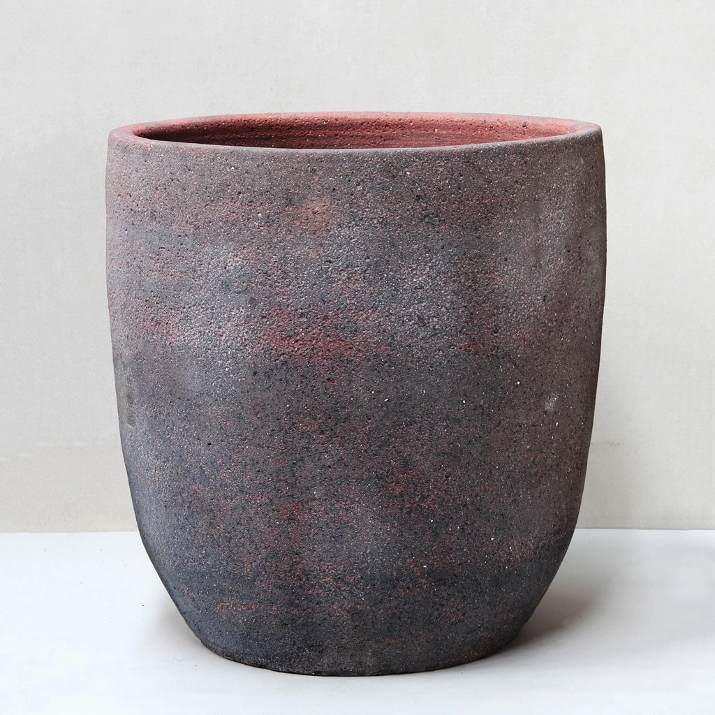 Old Stone Tall U Pot,terracotta plant pot