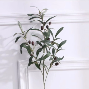 Olive Branch Artificial Greenery Stem OLIVE001,dried artificial flower