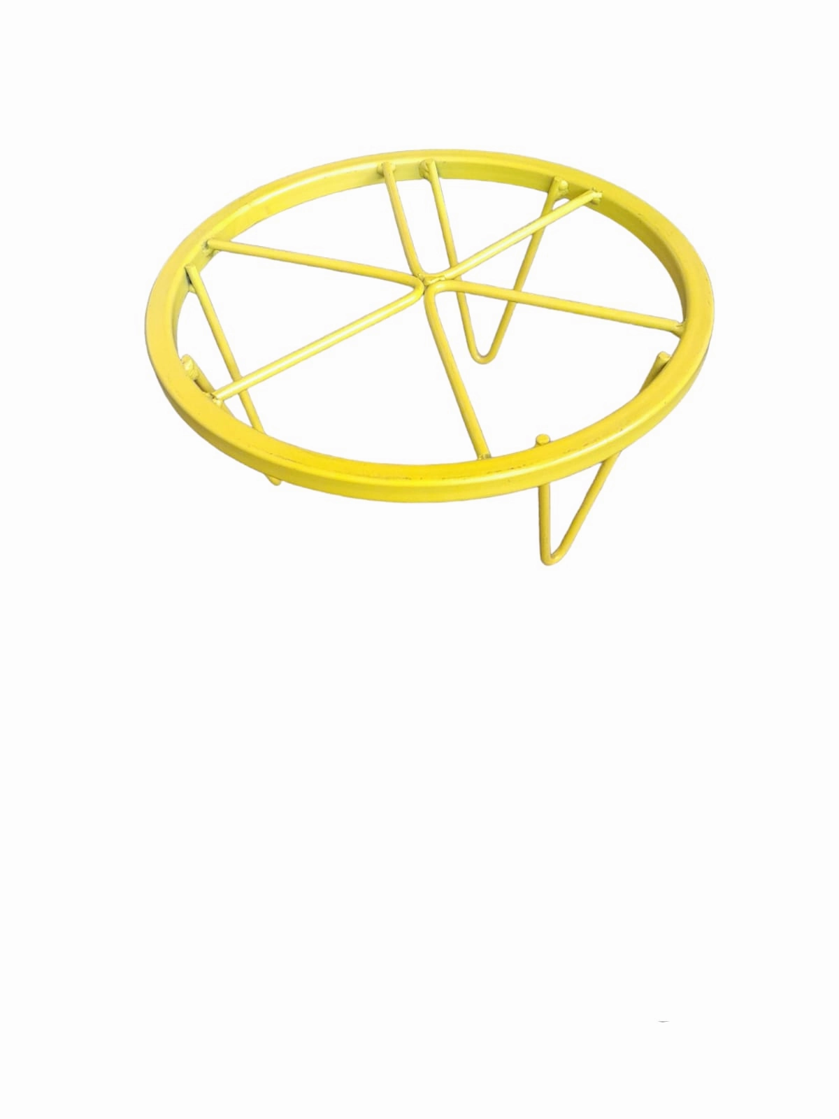 One Step Yellow Lightweight Metal Stand
