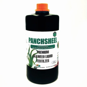 Organic & Natural Premium Seaweed Fertilizer Liquid For Plants (1 Liter),potted plant decor