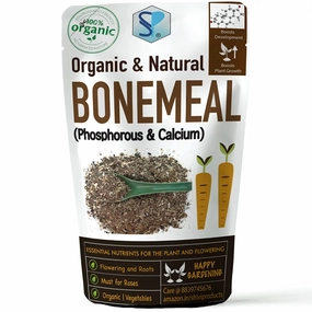 Organic Bone Meal Fertilizer With Seeds (Spinach, Radish, Coriander, Methi),potted plant decor
