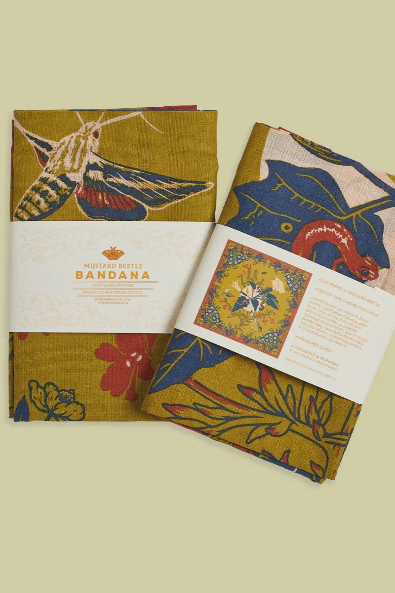 Organic Fair Trade San Gabriel Foothills Bandana