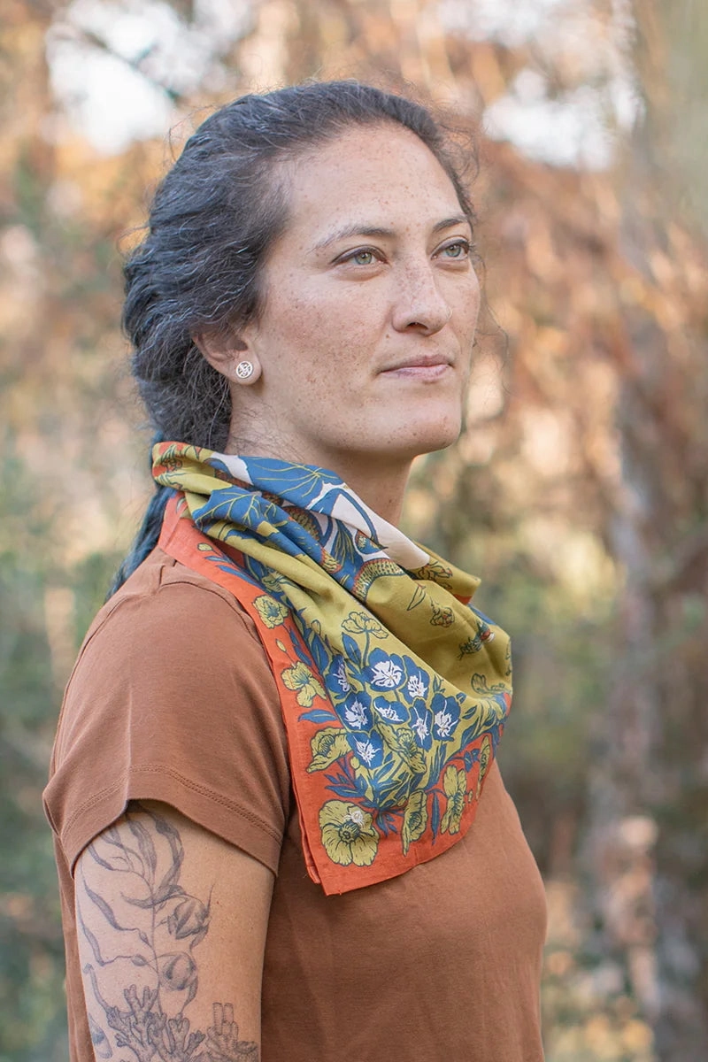 Organic Fair Trade San Gabriel Foothills Bandana
