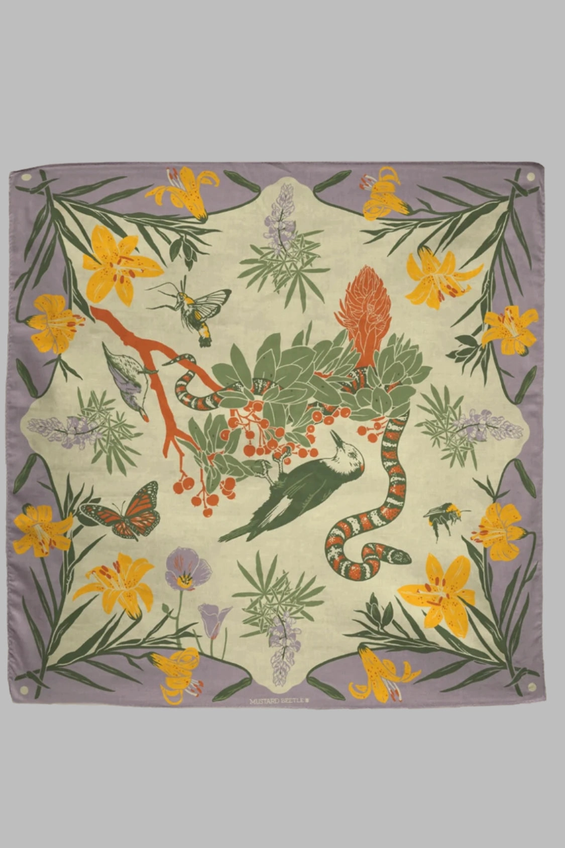 Organic Fair Trade San Jacinto Bandana