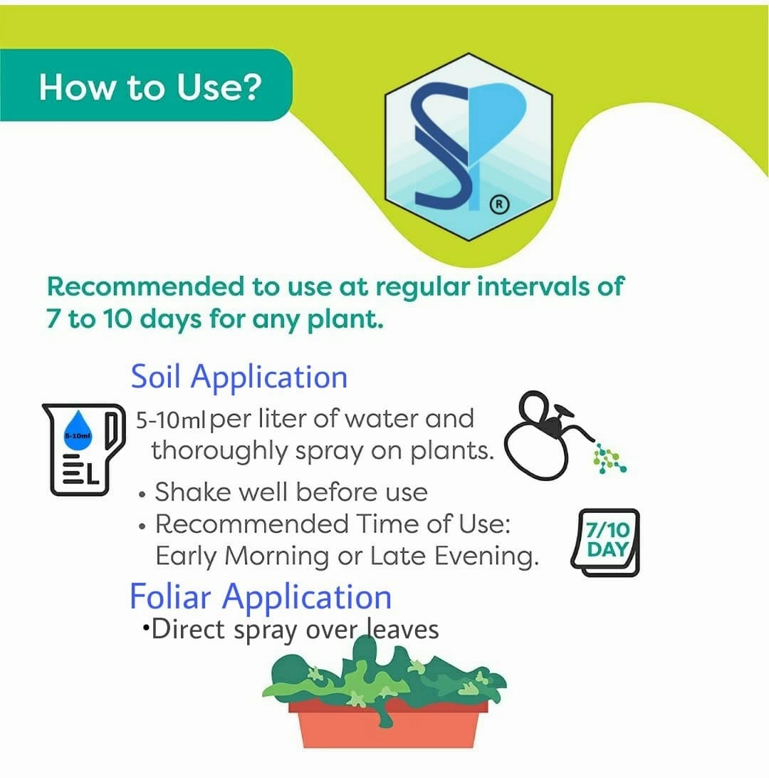 Organic Liquid Bio NPK Fertilizer With Free Spray Bottle