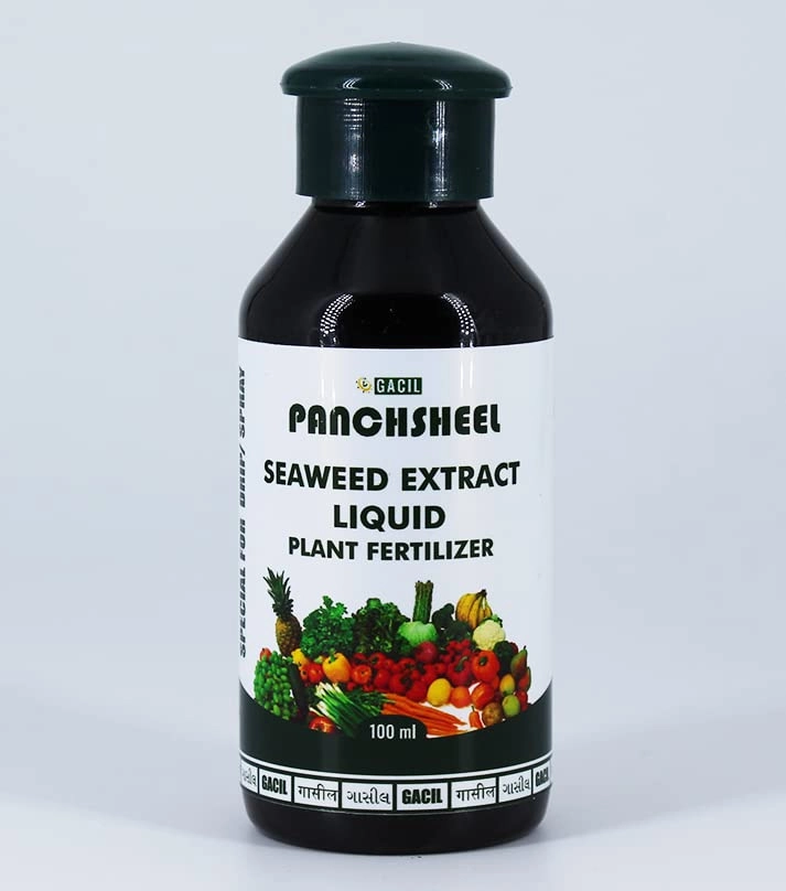 Organic Liquid Seaweed Extract Fertilizer (100 ml),potted plant decor