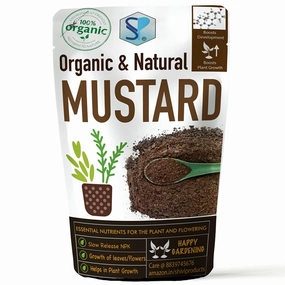 Organic Mustard Cake Powder,potted plant decor
