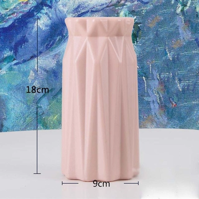 Origami Plastic Vase