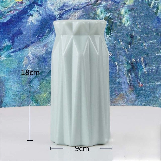 Origami Plastic Vase
