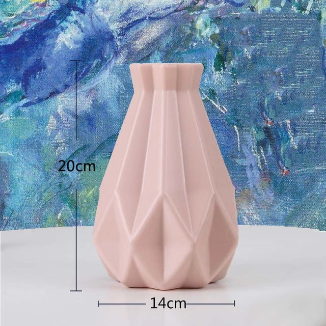 Origami Plastic Vase