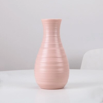 Origami Plastic Vase White Imitation