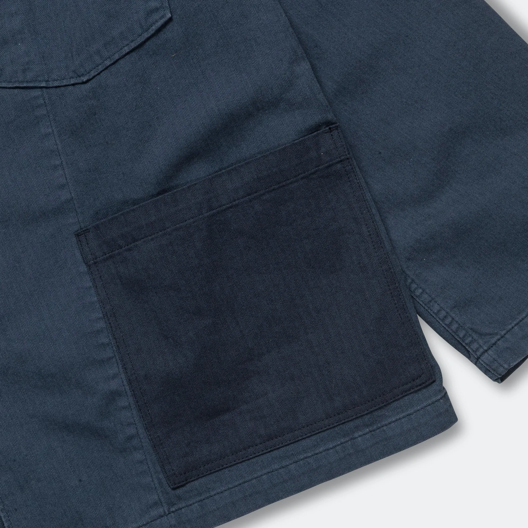 orSlow Clothing 4-Taschen US-Armee Hemdjacke - Marineblau