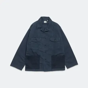 orSlow Clothing 4-Taschen US-Armee Hemdjacke - Marineblau