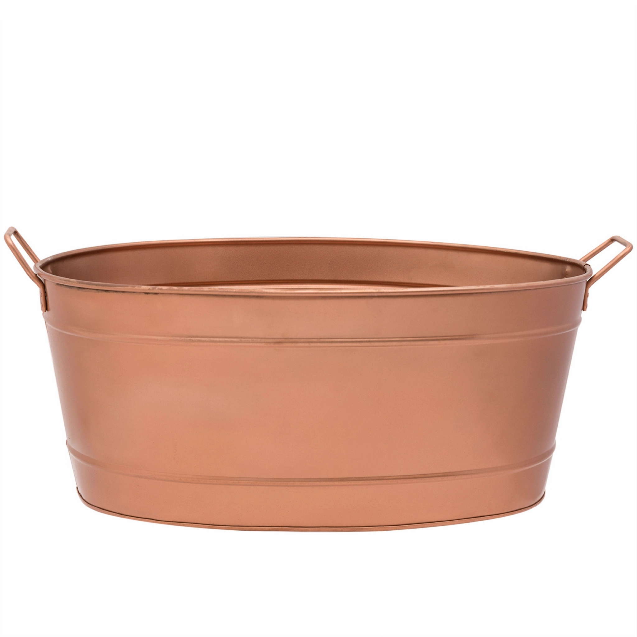 Oval Copper-Plated Tub,planting accessories kit