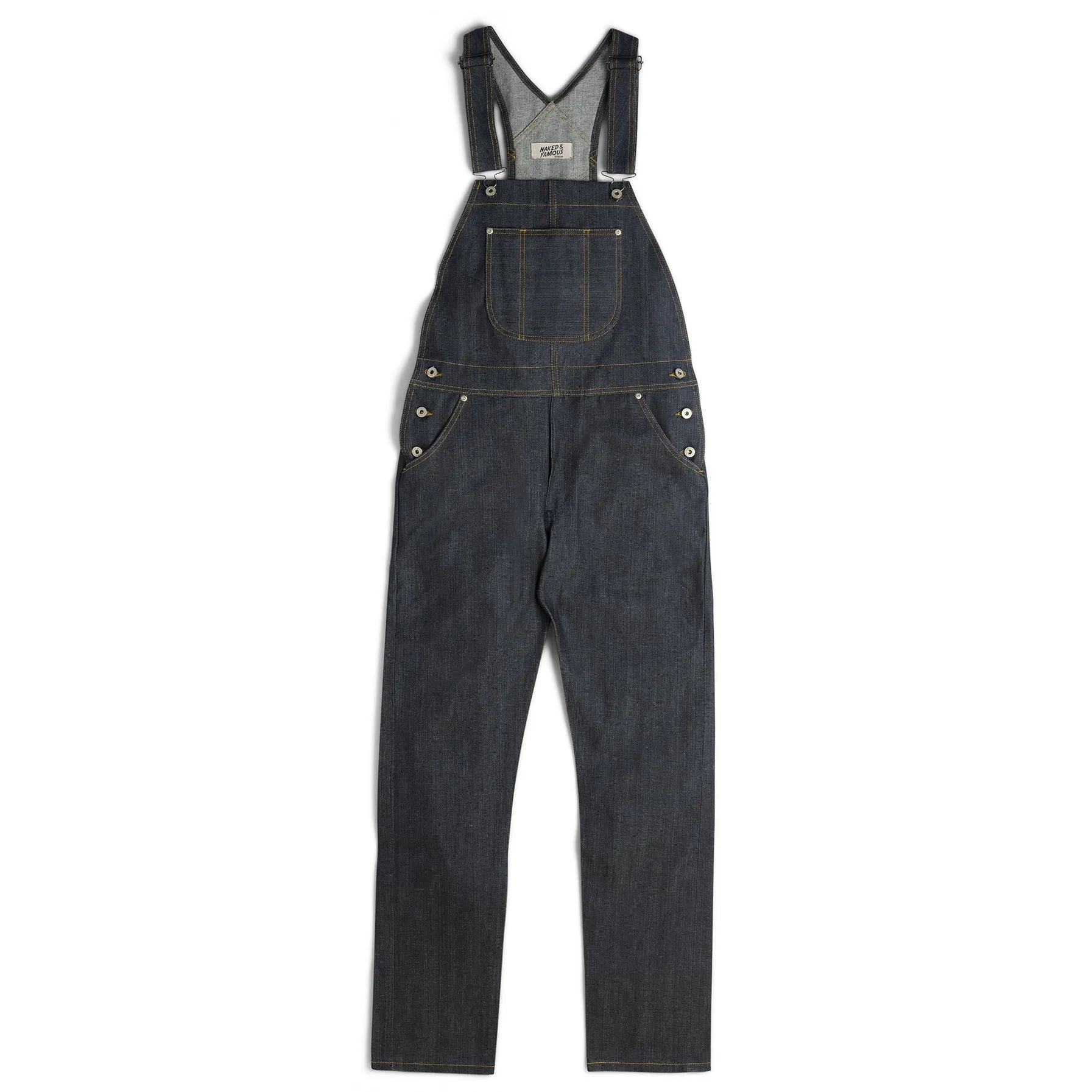 Overalls - Linksköperiger Webkantenstoff