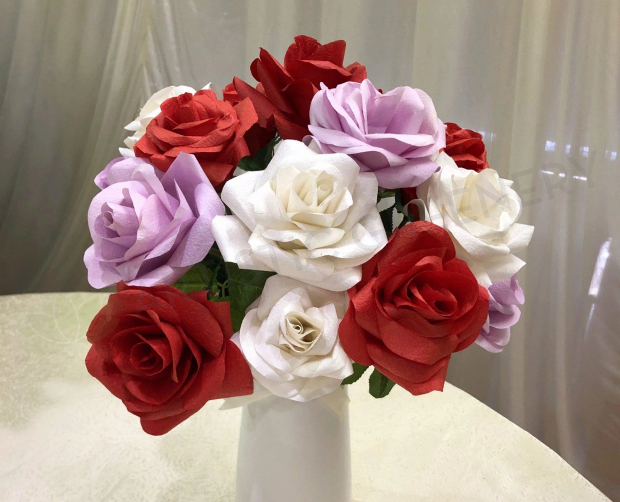 Paper Rose Stem (made-to-order),garden field mower