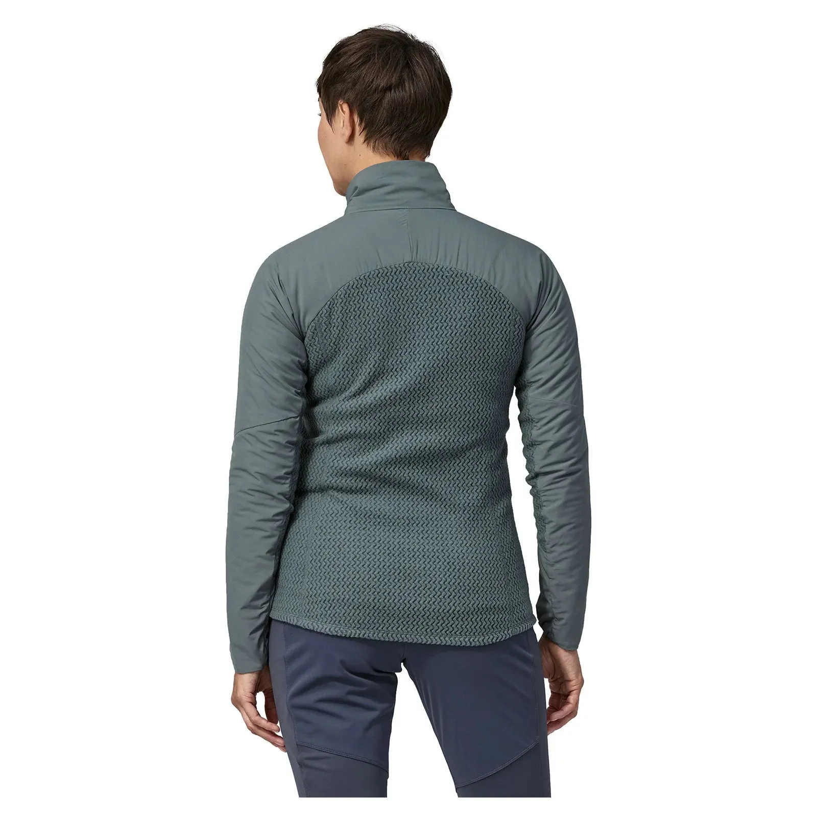 Patagonia Damen Nano-Air Light Hybrid Jacke - Nouveau Grün Patagonia Kleidung