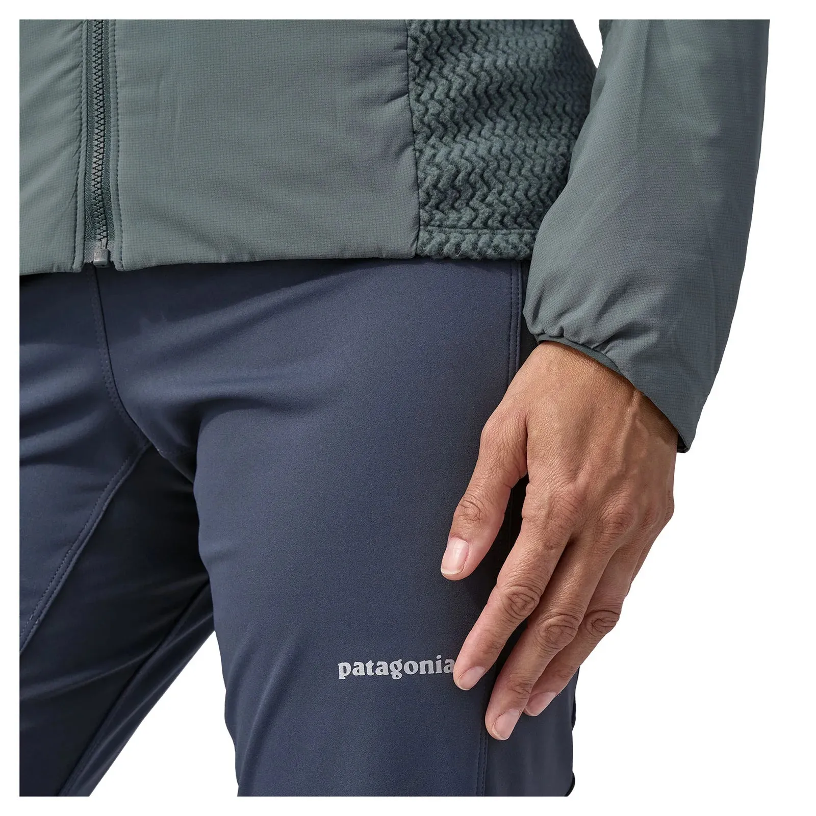 Patagonia Damen Nano-Air Light Hybrid Jacke - Nouveau Grün Patagonia Kleidung