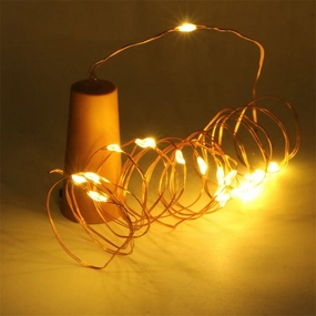Patio Fairy Battery LED lights with Copper String,planting accessories kit