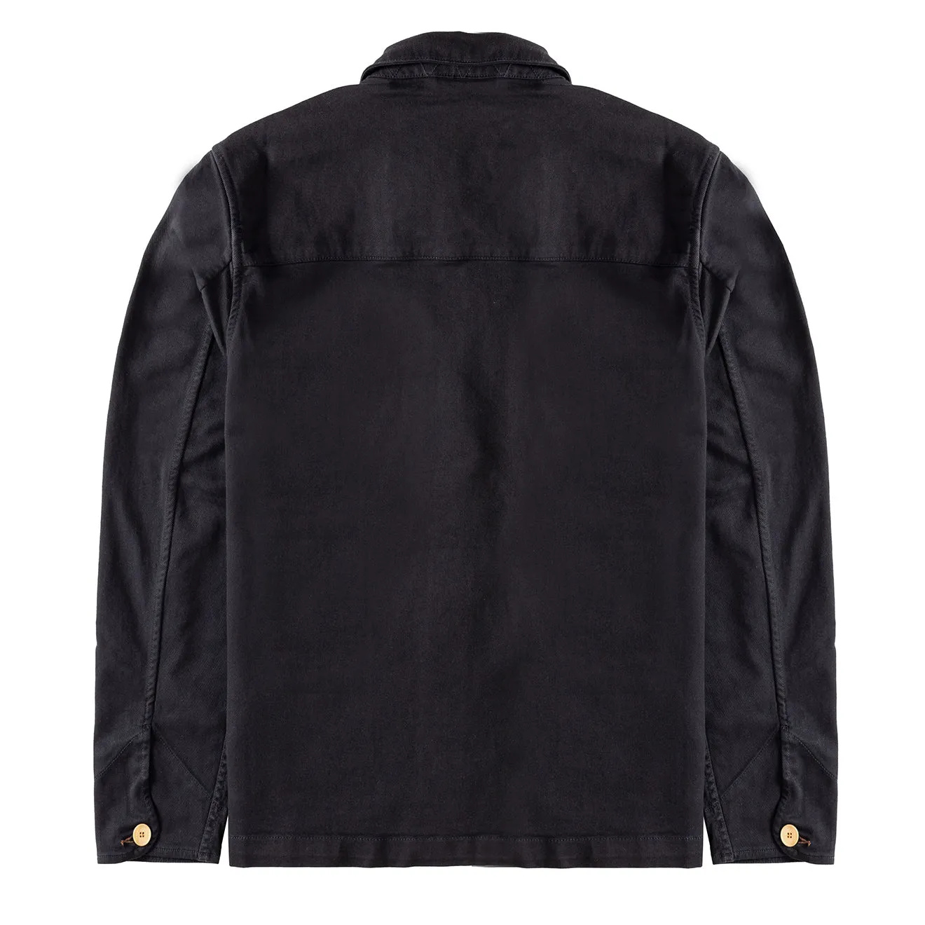 Paul Smith Gewebefärbung Stretch-Baumwolle Chore Jacke Schwarz