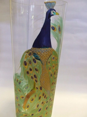 peacock floor vase,classic table vase