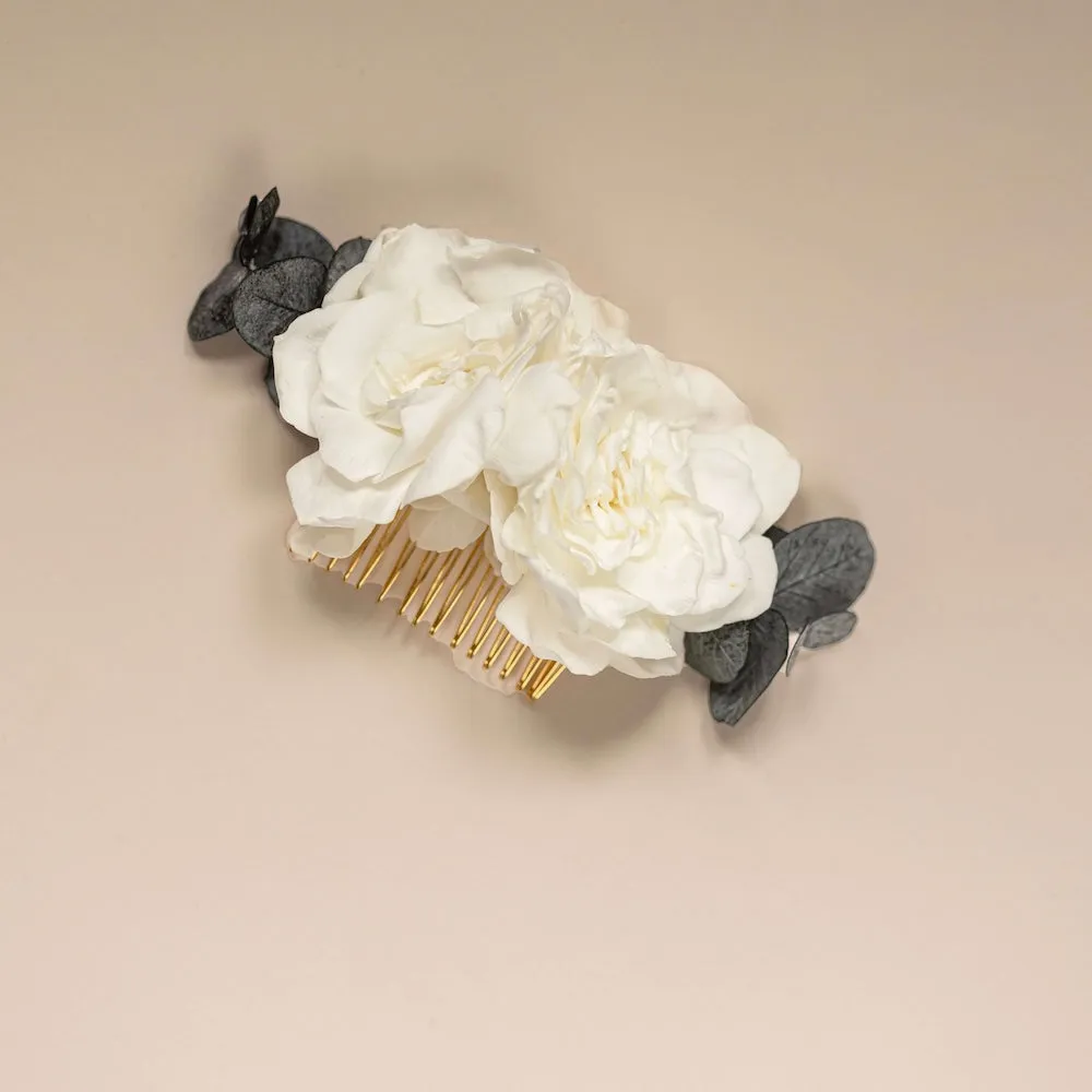 Peigne Constance,artificial single flower