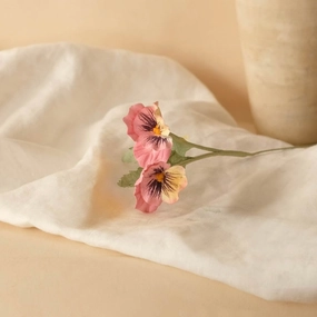 Penses en papier rose,mother's day bouquet