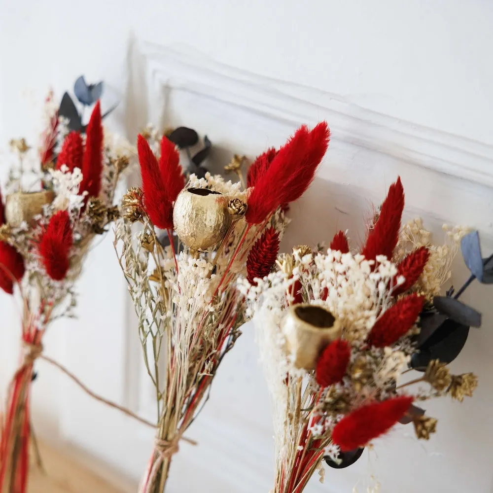 Petits bouquets de Nol x3