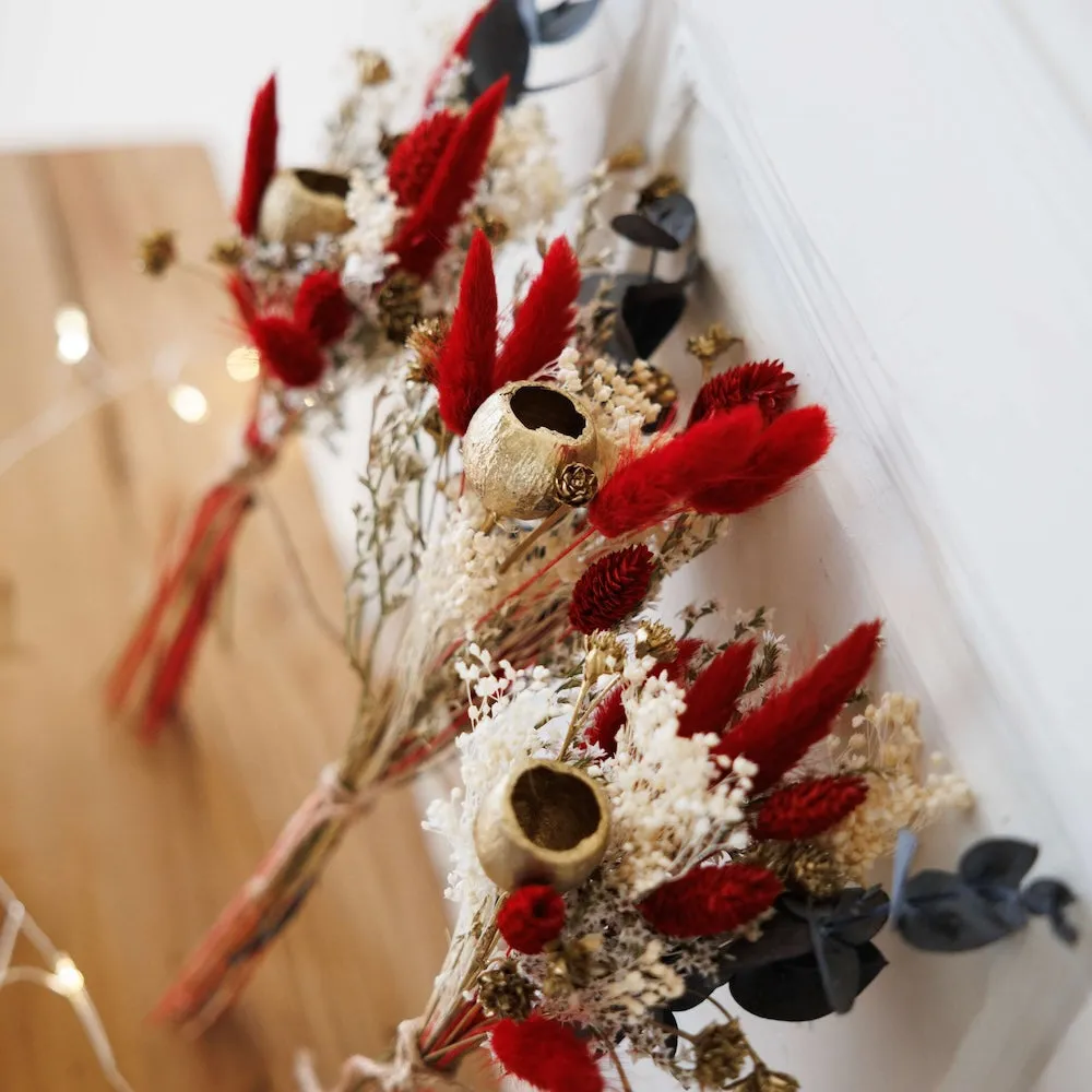 Petits bouquets de Nol x3