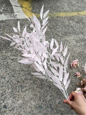 Pink Eucalyptus Spray realistic flower bouquet  