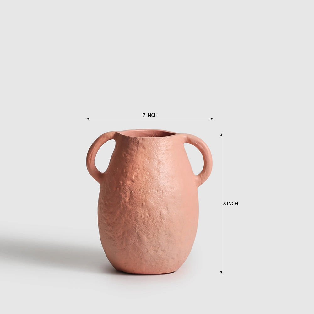 Pink Panter Aluminium Vase