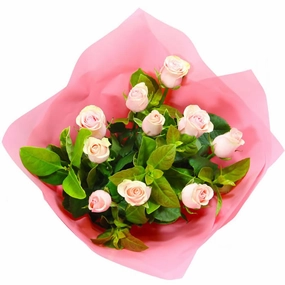 Pink Roses,realistic flower bouquet 