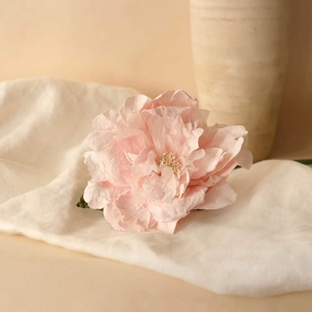 Pivoine en papier rose ple,mother's day bouquet