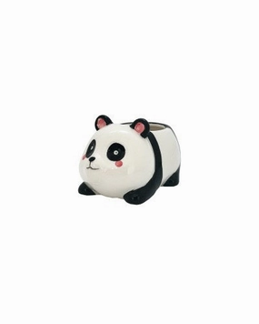 Planter Panda 13.3 x 8.7 x 7.2cm,terracotta plant pot