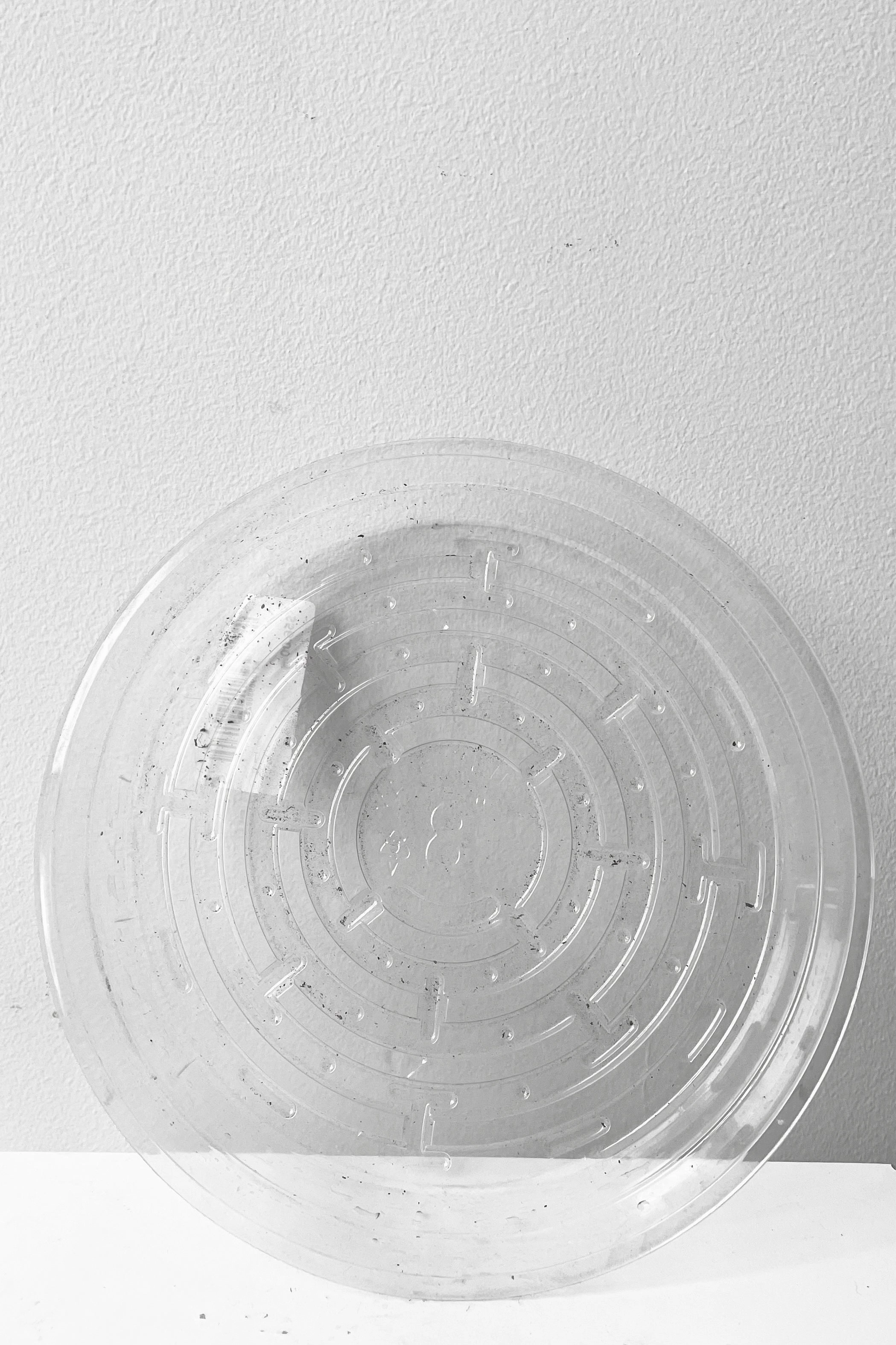 Plastic saucer 8",potted plant decor