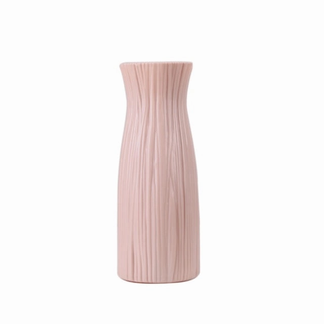 Plastic Vase White Imitation Ceramic