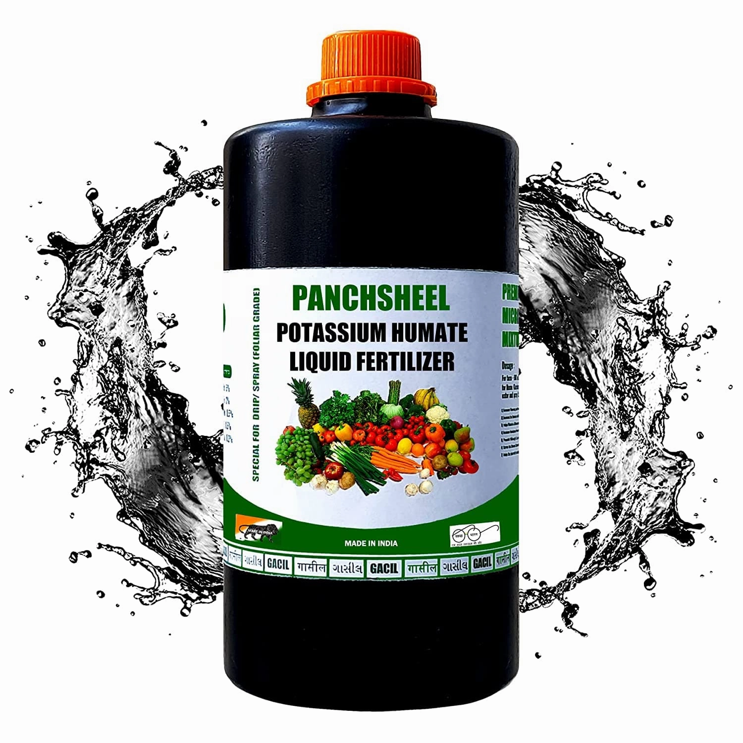 Potassium Humate Organic Liquid Fertilizer (900 ML),potted plant decor
