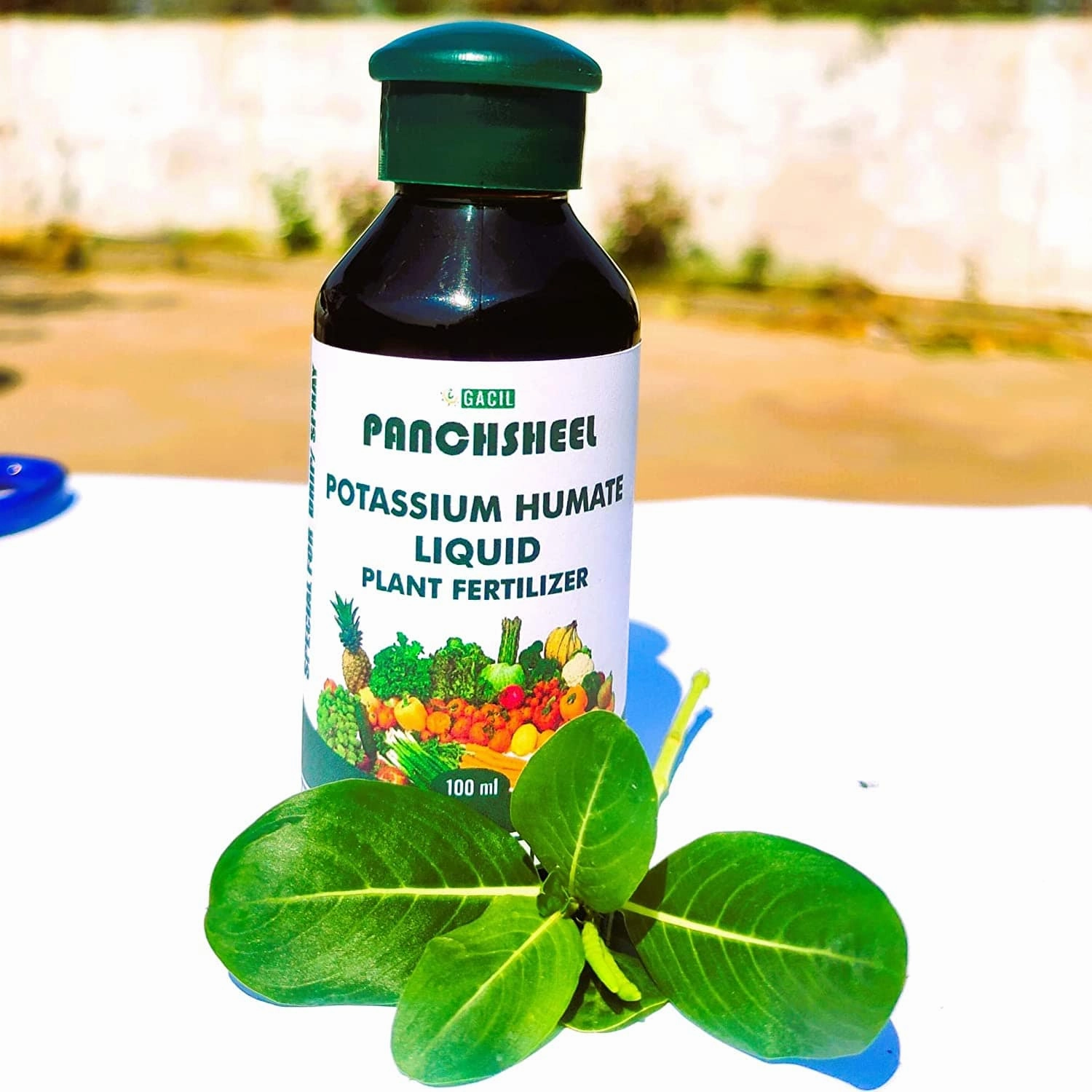 Potassium Humate Organic Liquid Fertilizer Natural Growth Promoter (100 ml)