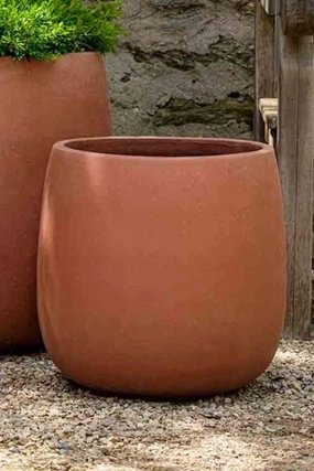 Potrero Terra Rosa Planter Medium,indoor flower container