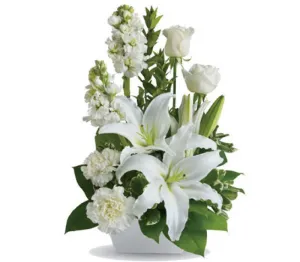 Prague,realistic flower bouquet 