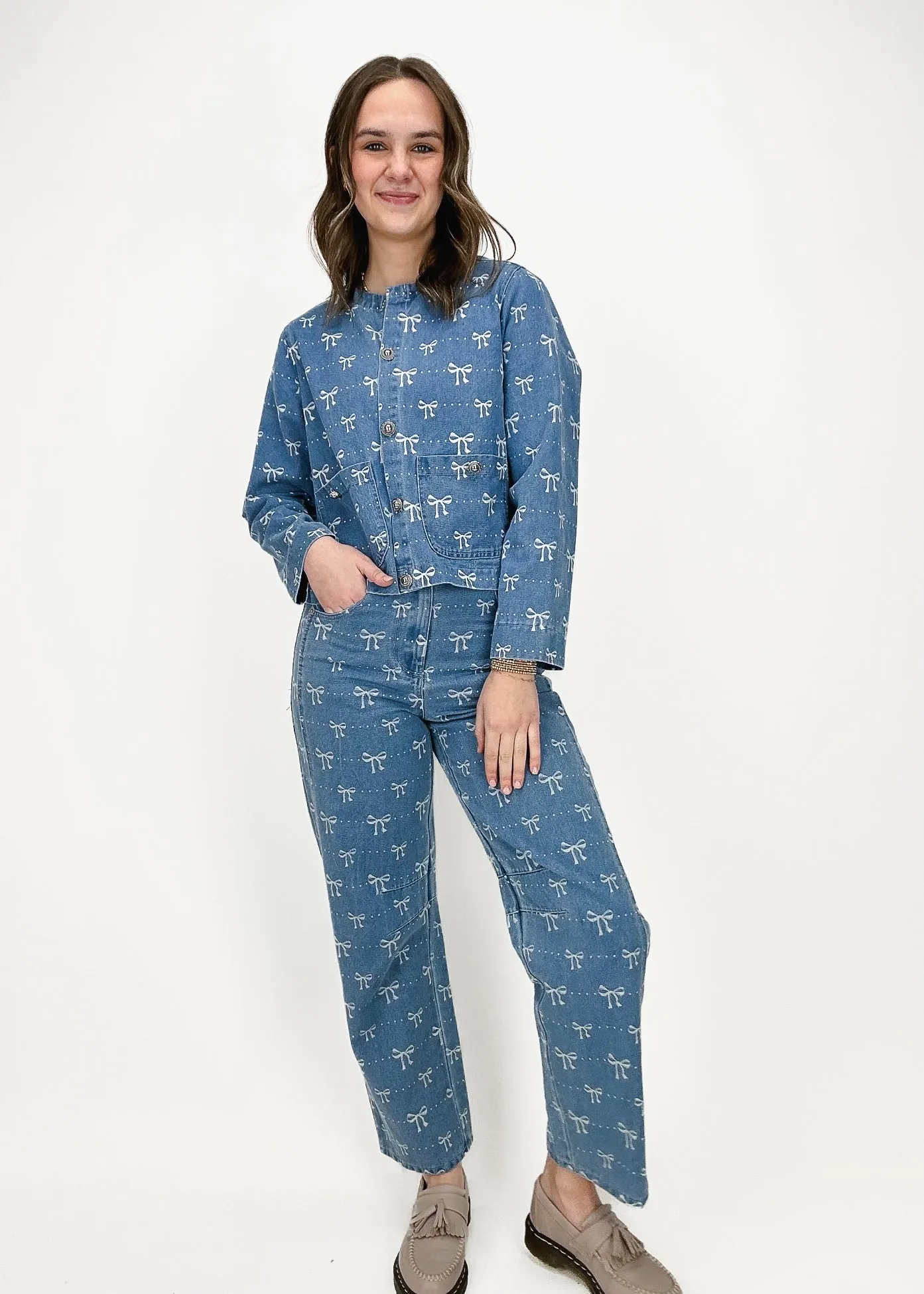 Presley Band Barrel Jeans