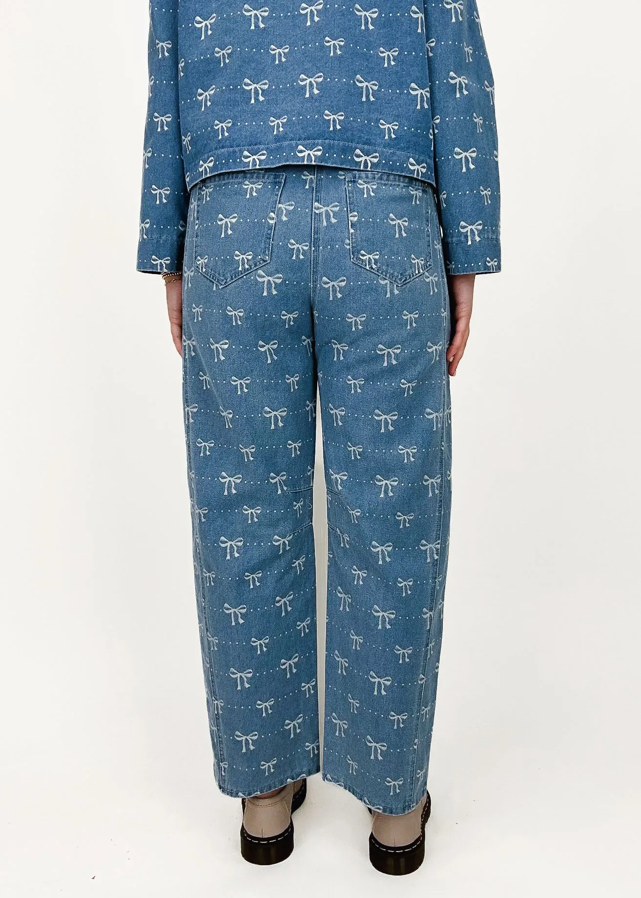 Presley Band Barrel Jeans