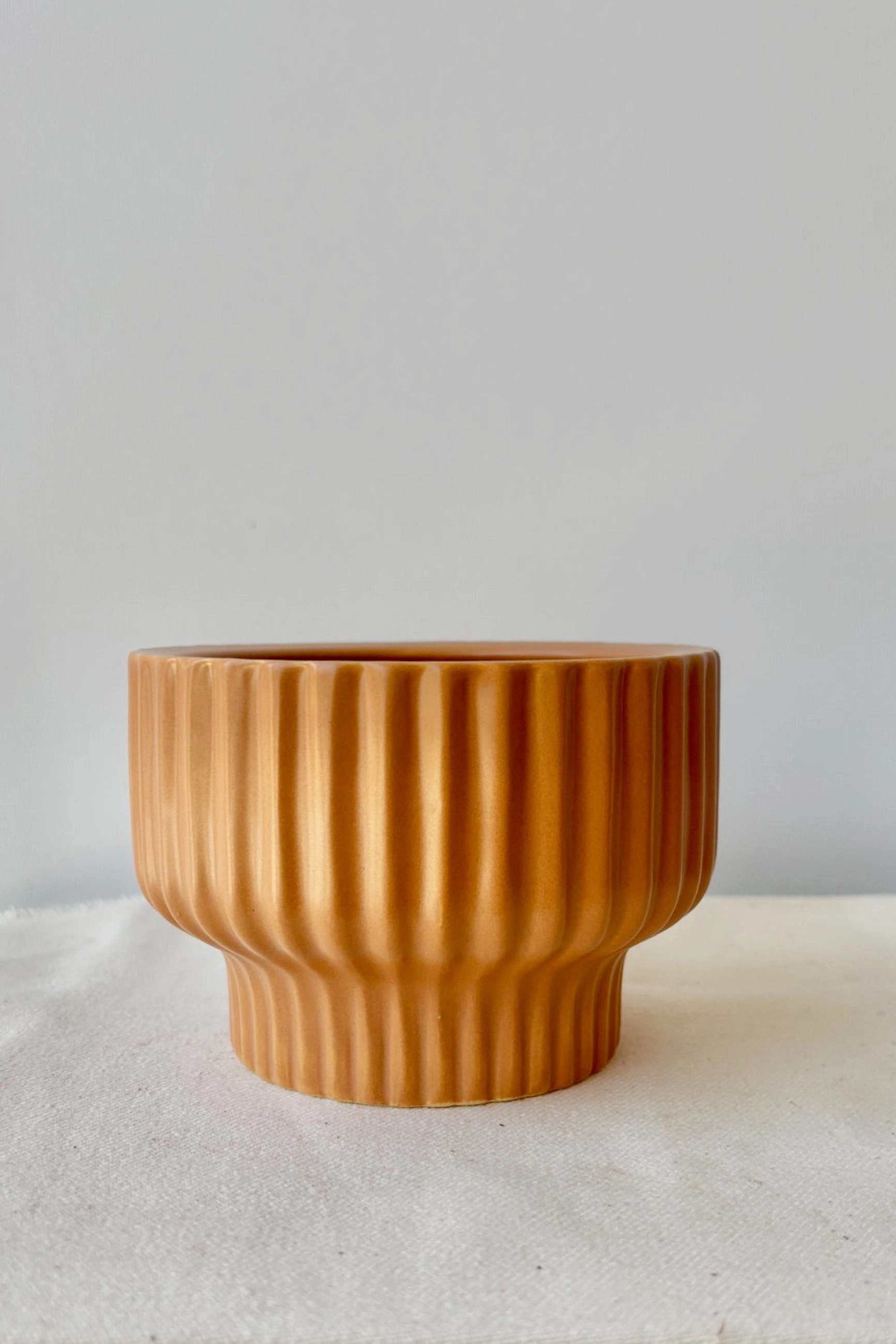 Presley Pedestal Planter Ginger 4.5"