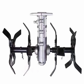 Prithvi Power Heavy Rotavator Tiller Weeder Attachment with 9 Spline/Teeth For Brush Cutter Grass Cutter (Type 3, 28mm),organic plant fertilizer