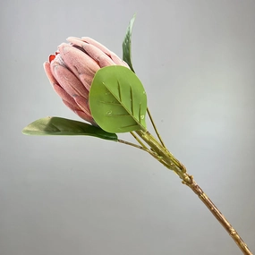 Protea Artificial Silk Flower 55cm Red PROTEA019,dried artificial flower