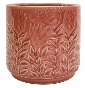 Protea Planter Pink,terracotta plant pot